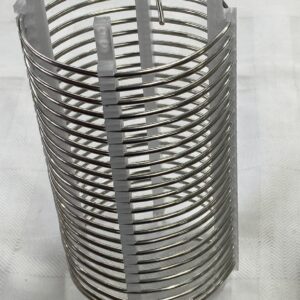 Inductor, 8 gauge wire, 7.5 inches overall length, 22 micro Henry’s nominal inductance
