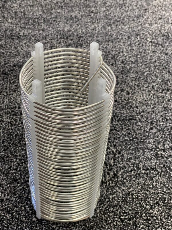 Inductor, 6 gauge wire, 7.5 inches overall length, 16 micro Henry’s nominal inductance - Image 2